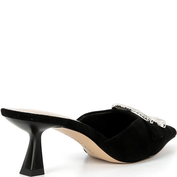 New Gianni Bini
Wendella Suede Buckle Ornament Dress Mules - Picture 5 of 10